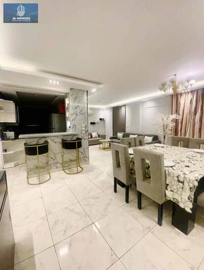 Furnished apartment for rent in Al Rehab, directly opposite the old market.