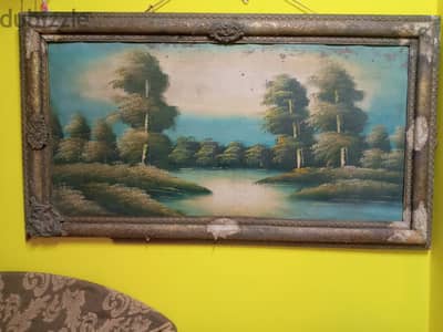 لوحة عمرها معدى 120سنة