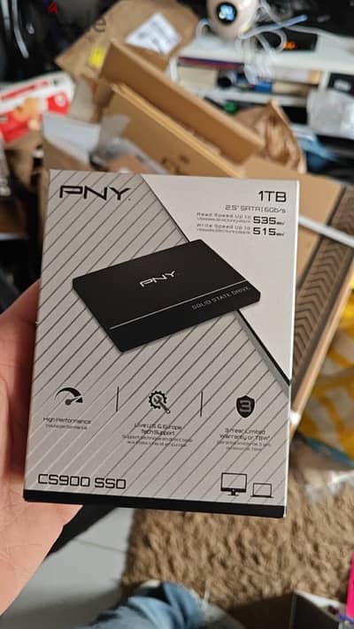 ssd pny جديد متبرشم