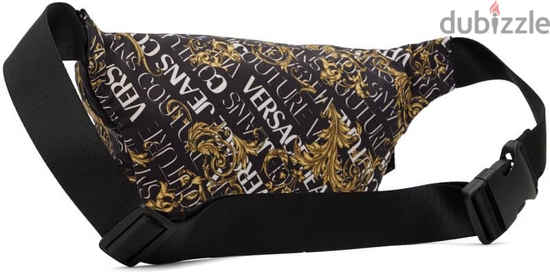 Versace Jeans Couture Black & Gold Range Pouch 2