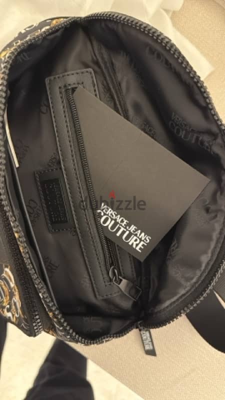 Versace Jeans Couture Black & Gold Range Pouch 4