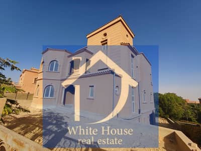 Standalone villa in Princess Compound 6th of October, 520 m², overlooking a landscape, located near Mall of Egypt.