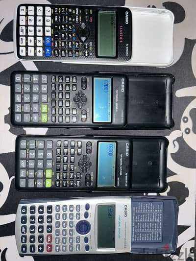 Casio calculators fx-570ARX / fx-570ES  / fx-82ES PLUS / fx-95ES PLUS