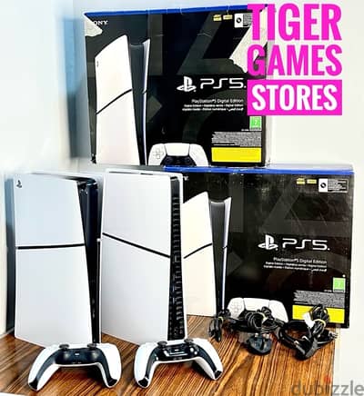 PS5 Digital كسر زيرو بحالة ممتازة