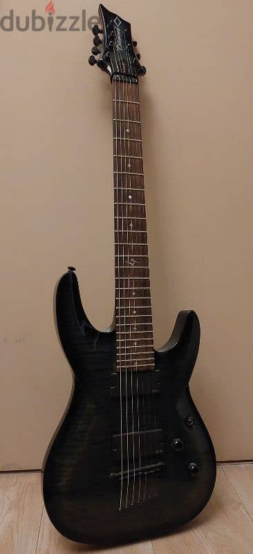 7-String Diamond STF Schectar Guitar 3