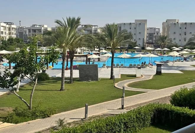 Fully Finished 100 sqm Chalet for Sale – Direct Lagoon View in a Prime Location at Amwaj