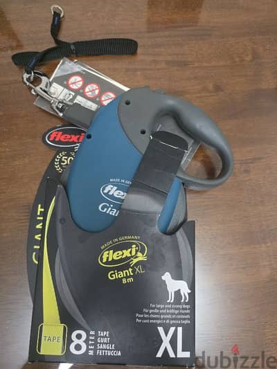 flexi dog leash 8 meters German Geant xl سلسله ليش كلب جديد قوي 8متر