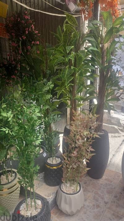 معرض لمسة ديكور لبديل الخشب وبديل الرخام والزرع الصناعى والفيوتك