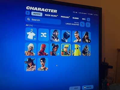 account fortnite og ch1 season 8 with apple rare skin