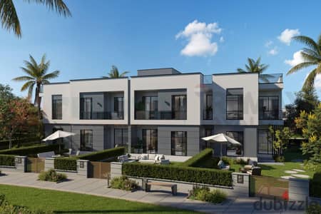 شالية ارضي بجاردن للبيع (Q north - سيدي عبدالرحمن) 90 م