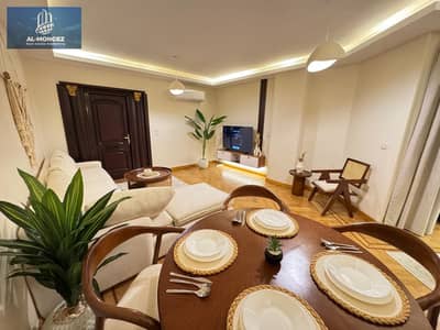 Distinctive Furnished Apartment for Rent in Al Rehab City – Ground Floor with Garden close to all services and malls