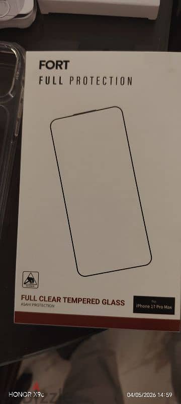 iPhone 17 pro max cases and screen protector new 6