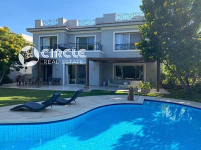 Deluxe Finishing 650m Luxury Standalone Villa With Private Pool & Massive Garden For Rent In Katameya Heights New Cairo