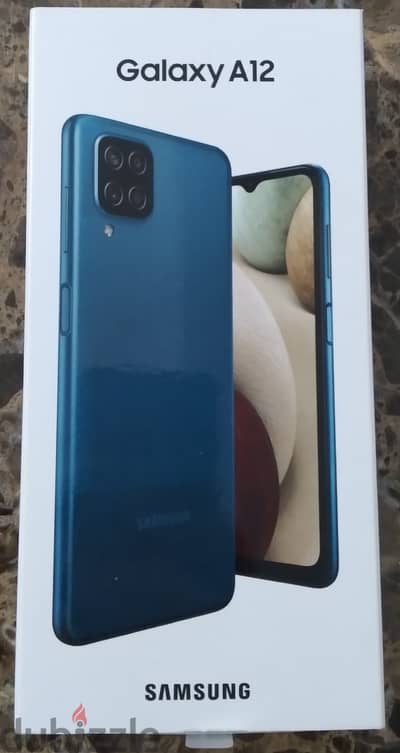 galaxy A12 بحاله الزيرو