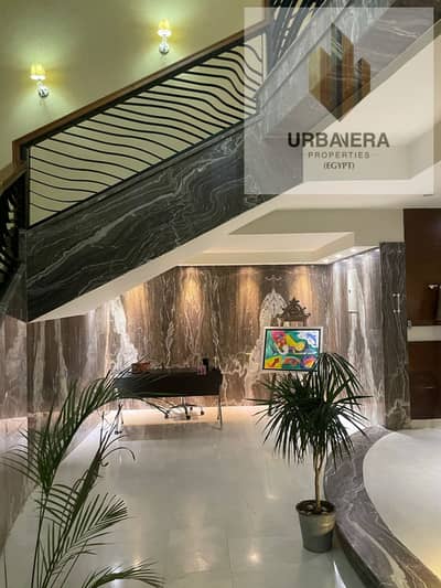 Duplex for sale, super deluxe finishing, next to Mirage Mall, First Settlement, New Cairo.