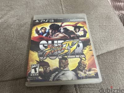 لعبة Super Street Fighter IV لجهاز PS3