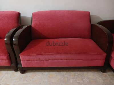Wooden Antique living room set