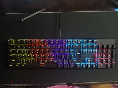 mechanical keybored blue switch كيبورد ميكانيكال