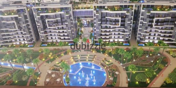 Invest in the first hotel compound in R7 and own a 255 sqm apartment with a 10% down payment, a 10% discount, and 10 years installment. Ensure the highest investment return in a strategic location.