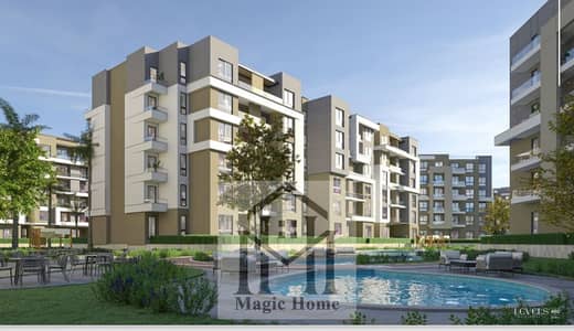 Own your residential unit with only a 10% down payment and payment facilities up to 120 months in the heart of Hadayek October in a fully serviced com