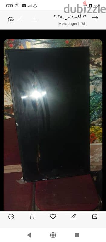 شاشه جاك 40 مكسوره