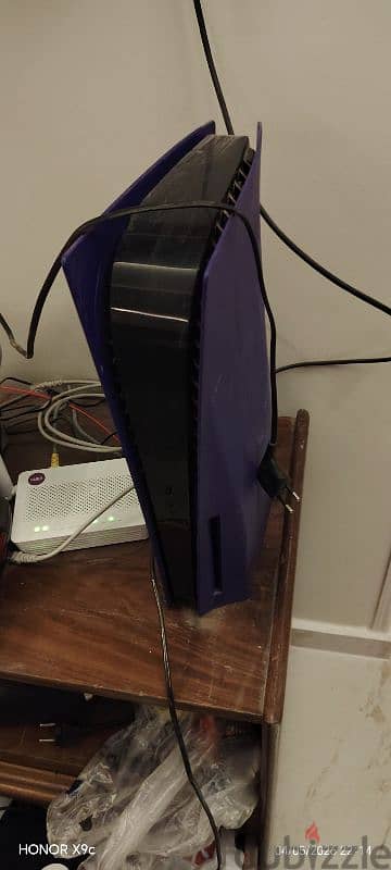 Playstation 5 with 2 controllers and 2 CD games
