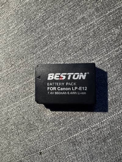 BESTON LP-E12 Battery بطاريه بيستون LP-E12