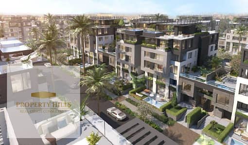 apartment penthouse Ready to move in for sale 160 m with a remaining balance of 3 million and the lowest down payment in the market in Trio Gardens
