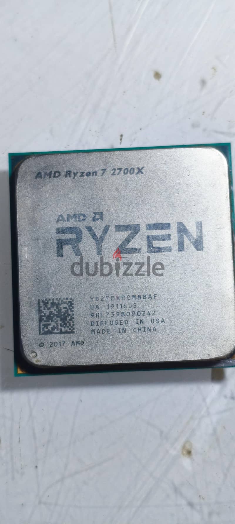 CPU Ryzen 7 2700X 8 cores 2