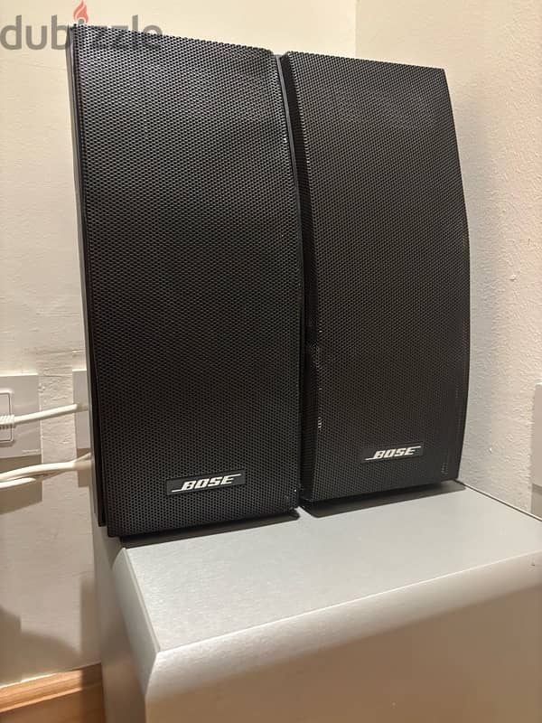 Bose speakers + Denon amplifier 1