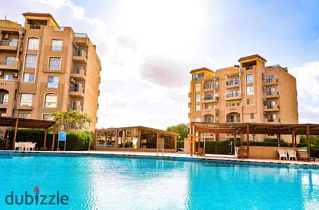 150 m apartment with swimming pool view in Palm View Gardens October Compound