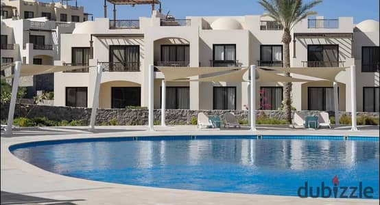 للبيع شاليه متشطب بالكامل فى مكادى هايتس - اوراسكوم فيو مميز على البحر الاحمر