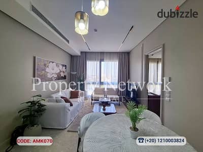 شقة مفروشة بالكامل  للإيجار الجازي ماريوت ريزيدنس، القاهرة الجديدة ، موقع مميز ايجار مدد طويلة فقط