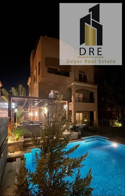 Luxury standalone villa, 365 meters, Zizinia Flowers compound, Shorouk City