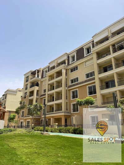 Apartment for sale in Sarai Compound, next to Madinaty, at a bargain price and with a huge discount.