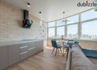 Opportunity for a two-bedroom apartment for immediate sale at a bargain price and in installments in the most prestigious compound for Al-Merchidi in October