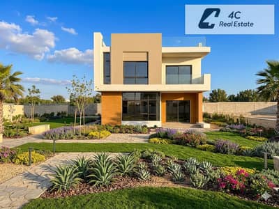 ف مرحلة بيكس فيل Peaks villa للبيع باقل من سعر الشركة ب 6 مليون فيلا مستقلة 510 م 4 غرف نوم استلام فوري ع اكبر لاند سكيب ف كمبوند هايد بارك التجمع