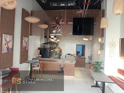 Finished Retail at 3 Towers 190m for Rent-New Cairo