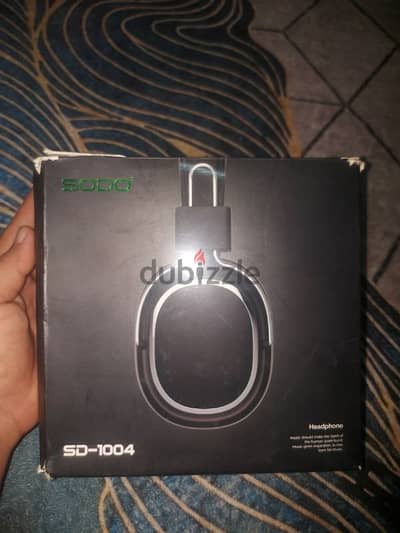 سماعة SODO SD-1004 بلوتوث لاسلكية - مش شغالة - للبيع كخردة أو قطع غيار