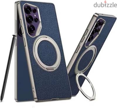 جراب سامسونج S26 Ultra ازرق يدعم Mag safe