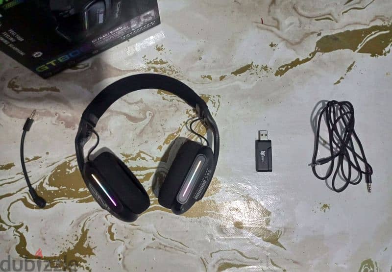 Onikuma gt808 Wireless RGB Gaming Headset 1