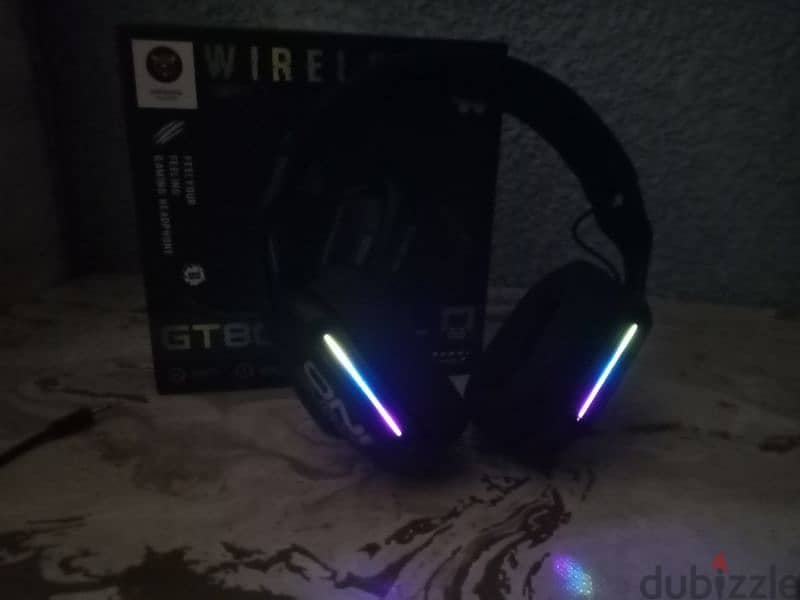 Onikuma gt808 Wireless RGB Gaming Headset 2