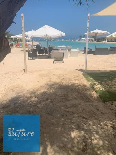 Standalone villa for sale — a great deal. 5 bedrooms, direct lagoon view + clear sea view, very prime location. Hacienda Bay, North Coast, Sidi Abdel