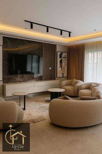 Special Apartment with prime location on Lakes High end furniture First use in lake view compound
