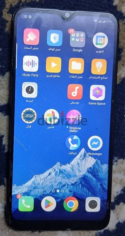 تليفون اوبو a5s التليفون بحالة كويسه جدا مكالمات ونت وشبكة
