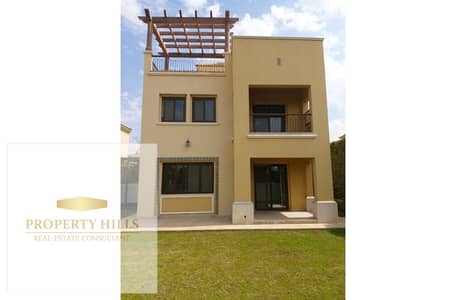 فيلا توين هاوس ريسيل بالفرش 380 متر في كمبوند مفيدا 4 غرف  التجمع الخامس القاهرة الجديدة  Mivida Fifth Settlement New Cairo