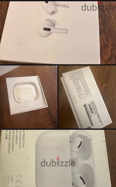 apple airpods pro with charging case like new little used