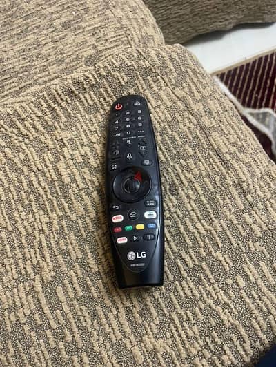 شاشه LG 50 بوصه حالتها زيرو معاها ريموت ماجيك