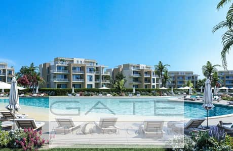 Resale | The lowest price for an apartment 145 m 3 rooms and furnished in the Garden Lakes compound | Hyde Park October | Down payment of 3.9 million and completion of installments