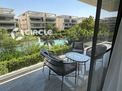 شقة مفروشة ٢٢٥م بفيو علي الليك للإيجار في كمبوند ليك فيو ريزيدنس Lake View Residence التجمع الخامس القاهرة الجديدة بالقرب من شارع التسعين وال AUC